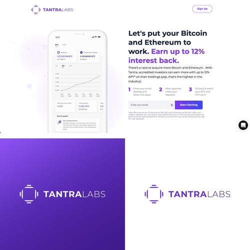 Tantra Labs Logo Design by subiduaga_design