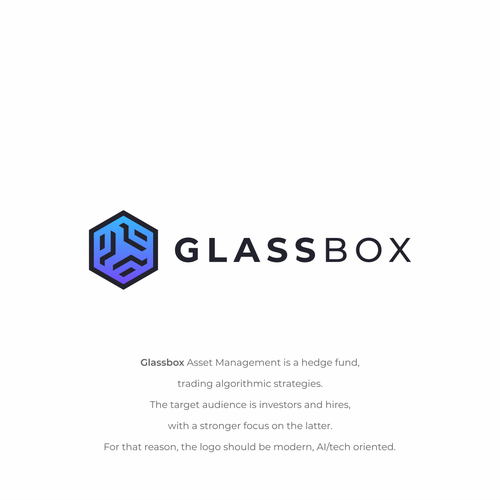 Logo for algorithmic trading firm Design by eclass