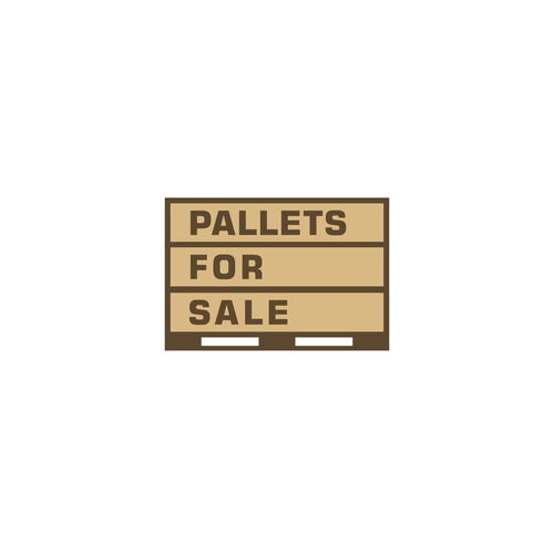 "PALLETS FOR SALE" needs a LOGO! Design by InfaSignia™