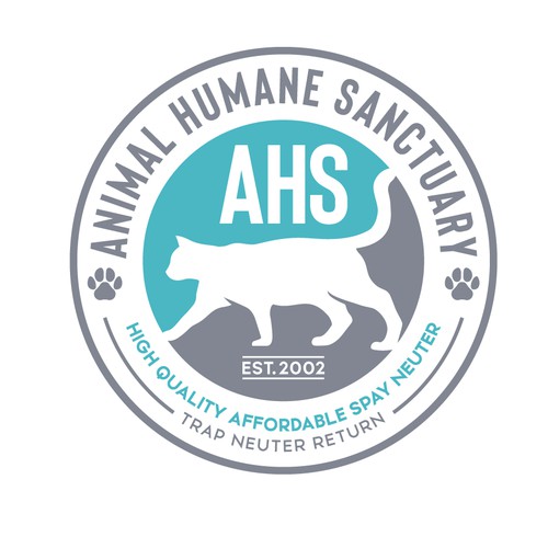 99NONPROFITS: Classy Logo For High Quality Low-Cost Spay Neuter Clinic & Animal Welfare Organization Design by B"n"W