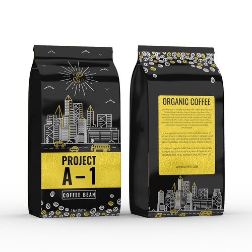 Coffee Drinkers delight. Coffee packaging that makes you want to buy the product Design by CK Graphic