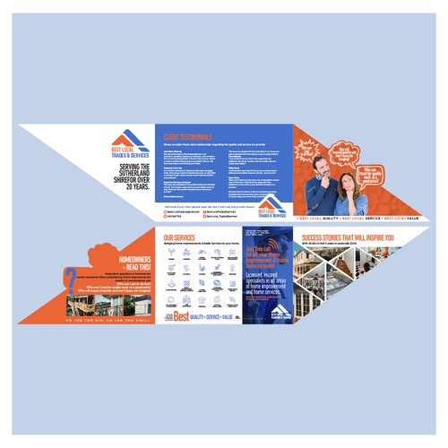 Design a Powerful New Flyer for Best Local Trades & Services Design by Muhammad Shahrooz