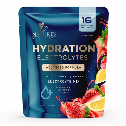 Refreshing Hydration Electrolytes Design Needed for Nature's Nutrition Design by a x i o m a ™