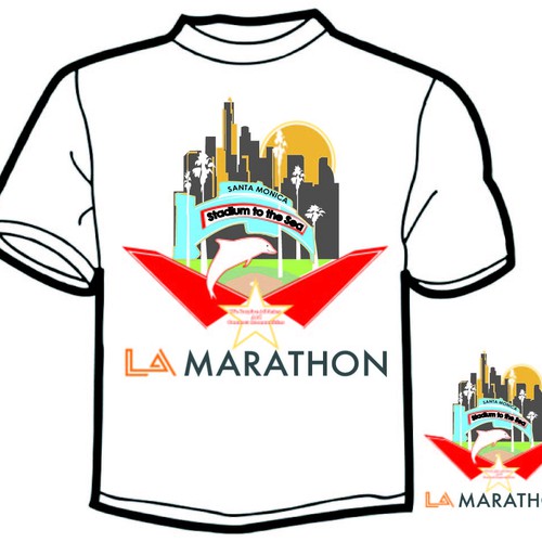 LA Marathon Design Competition Design por nekrojess