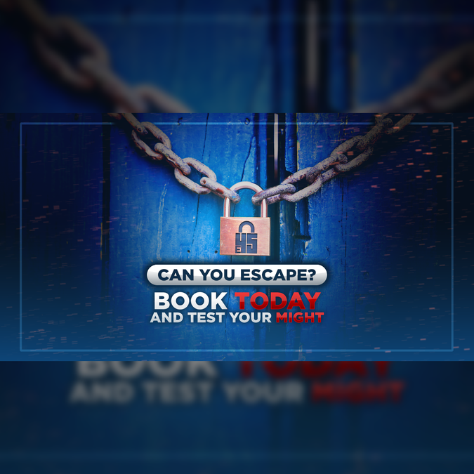 Create a visually stunning Facebook Ad for our Escape Room! | Banner ad ...