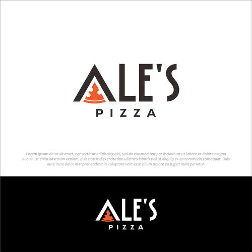 Diseño de Rebrend Ale's pizza (Pizzeria da asporto) de *eleanor