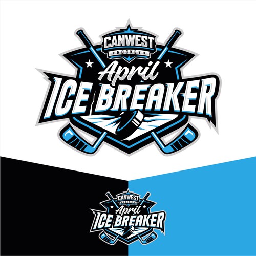 create a COOL logo for our April Ice Breaker hockey tournament Design by AtoGraphz