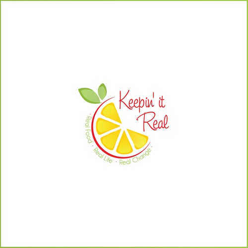 Create a cool original logo design with an impactful icon for a Real
Food blog. Design by vladecs3