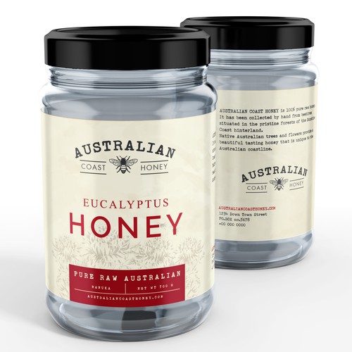 Australian Honey Jar-ontwerp door interaksi