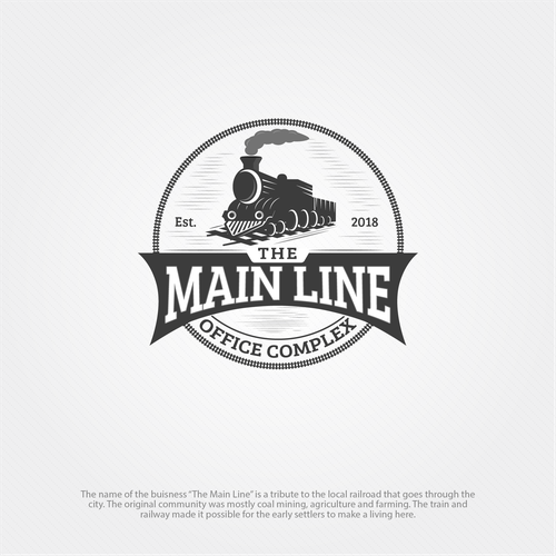 Create a bold classic logo for The Main Line Office Complex Réalisé par Deftads