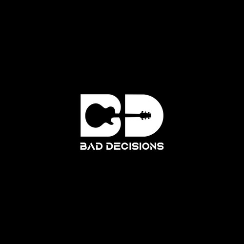 Bad Decisions Cover Band Logo Design by InfiniDesign