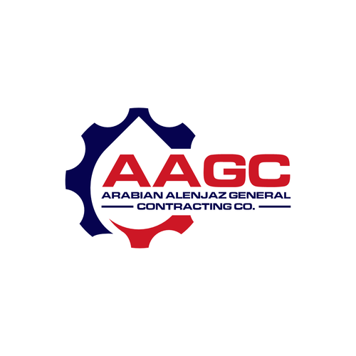 “Modern Industrial Logo for AAGC – Construction & Contracting Company” Design by Aleta21