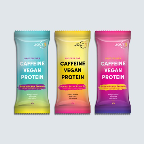 Design a modern, catchy package for a healthy premium energy bar Design by Robosign