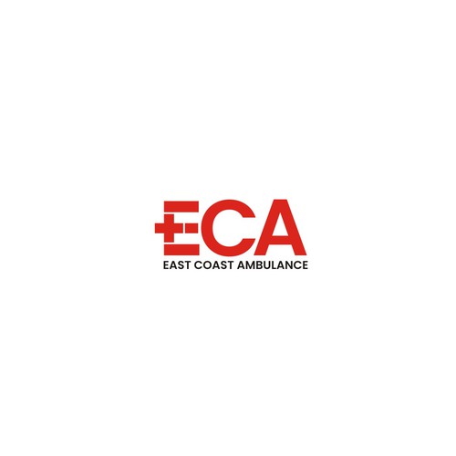 East Coast Ambulance Logo Design réalisé par BAY ICE 88