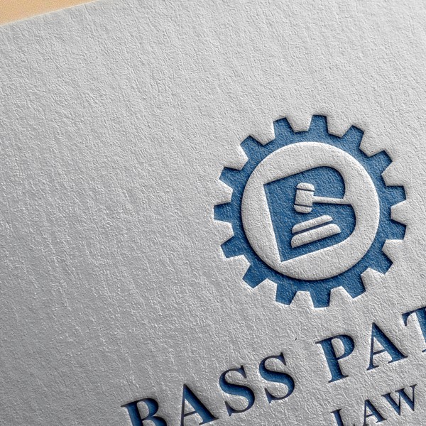 Design by Creative Logo Designer titled "Bass Patent Law"