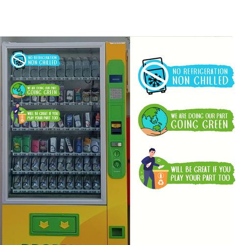 Design Logo+messaging for ECO vending Design by OUYA (Pro Designer)