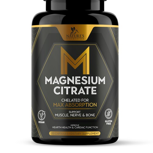 Premium Magnesium Citrate Design needed for Nature's Nutrition Design by ✝DeSiGnEr✝JOHN