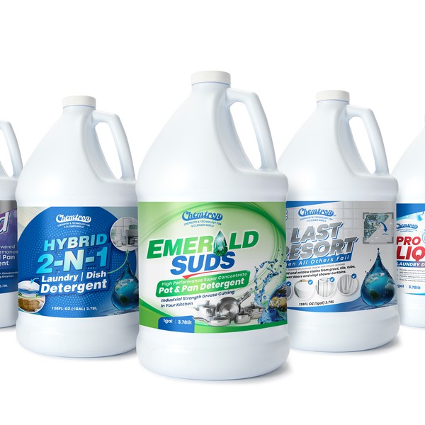 Chemtron's Detergent Label Design