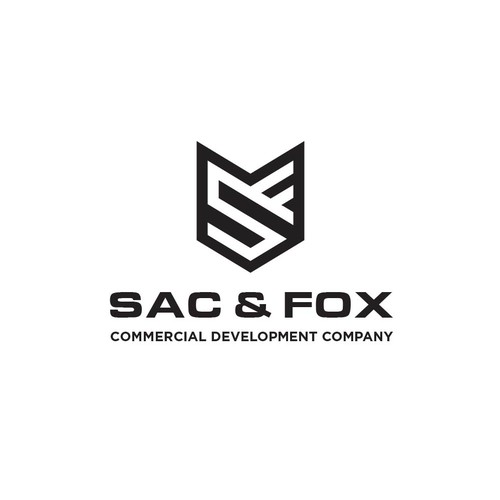 New logo design for Sac and Fox(Commercial Development Company) Design by funpixel
