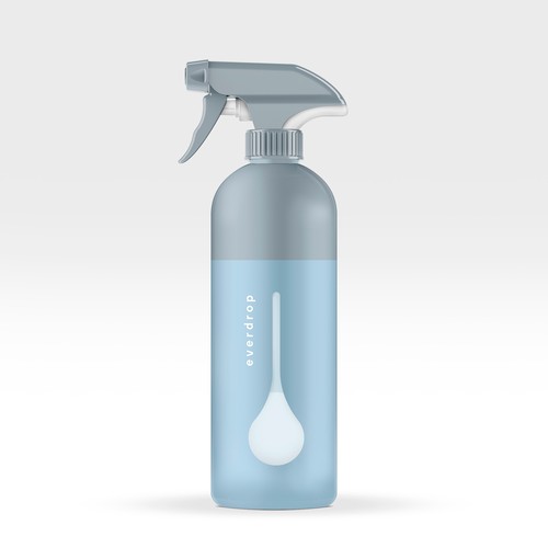 Design Premium Spray Bottle and Packaging for Cleaning Supplies por Jorge Ros