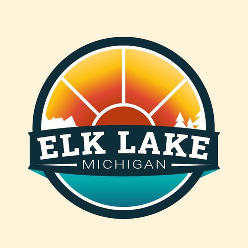 Design a logo for our local elk lake for our retail store in michigan Réalisé par L.A_Rivera