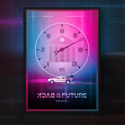 Create your own ‘80s-inspired movie poster! Diseño de Vivi - Beau