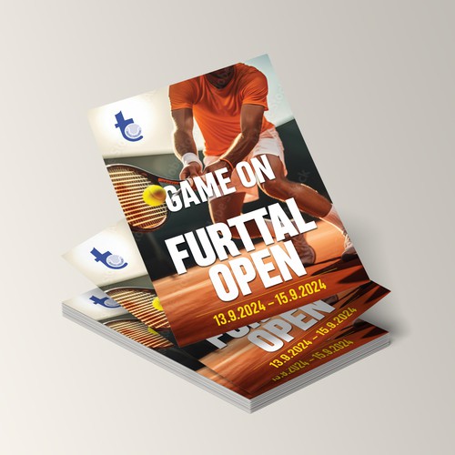 Aces & Action: Cool Flyer for a Tennis Tournament Design by Jordon