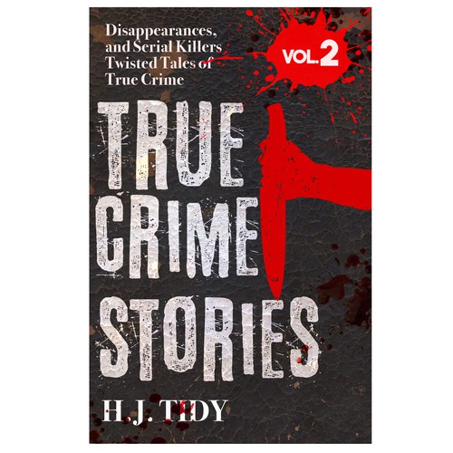 True Crime eBook cover. Diseño de arté digital graphics