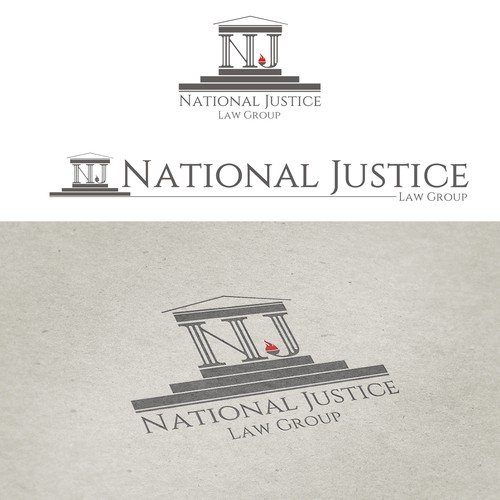 National Justice Law Group Design by BigZed