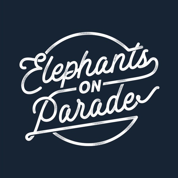 Elphants On Parade Typoraphy