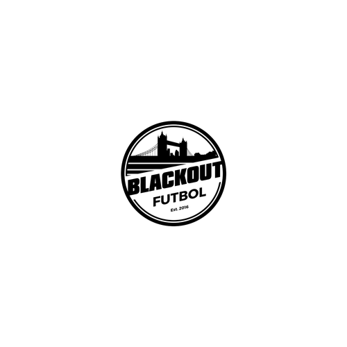 Create a unique logo for luxury sport/fashion brand; Blackout Futbol