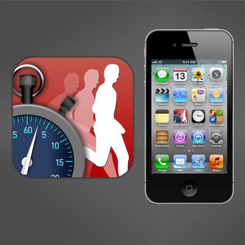 Create an iPhone app icon Design by Fenhrir