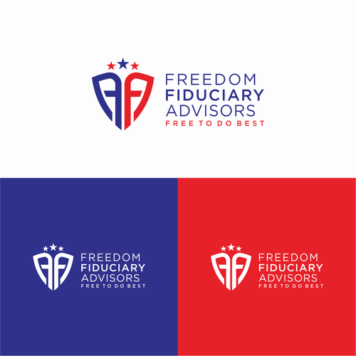 Investment company breaking away from corporate interest looking for fresh patriotic logo. Design by fakhrul afif