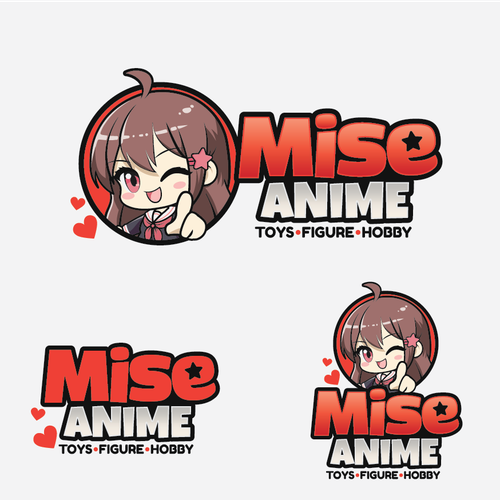 Anime Shop Logo for new anime community site Design by GRAAFILINE