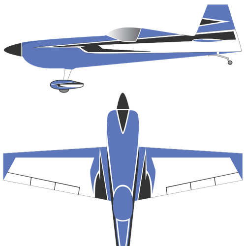 Aerobatic Aircraft paint scheme Design by Elie Designer