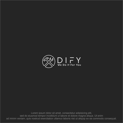 DIFY Logo Design by R.C.Art