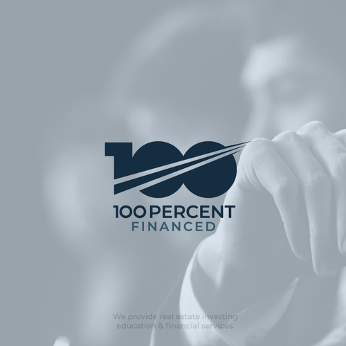 100 Percent Financed >> Modern Clean Logo Financial Education Blog For Millennials 100 Percent Financed >> Modern Clean Logo Financial Education Blog For Millennials