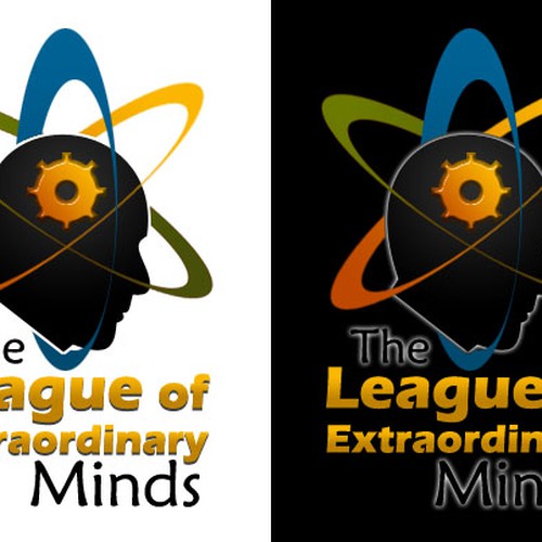 League Of Extraordinary Minds Logo Design von mennevor