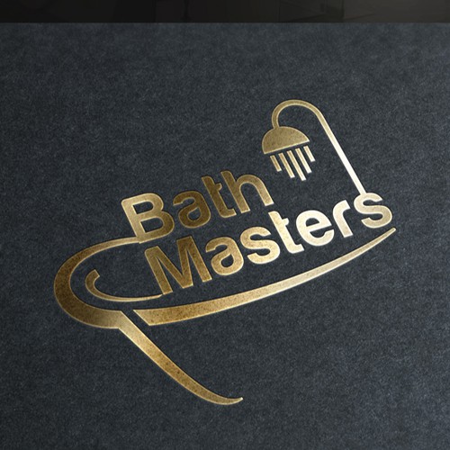 Create a Unique and easily identifiable logo for Bath Masters!! Design by DesignsTwoSixteen