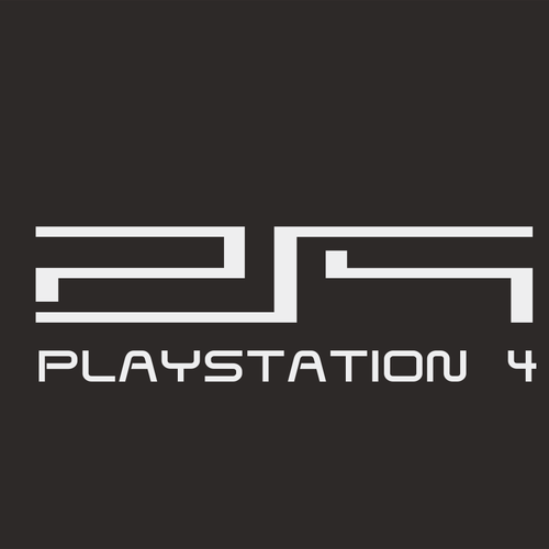 Community Contest: Create the logo for the PlayStation 4. Winner receives $500! Design by aip iwiel