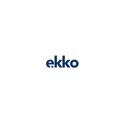 SIMPLE LOGO - ekko Letters then dm after Design by tristar