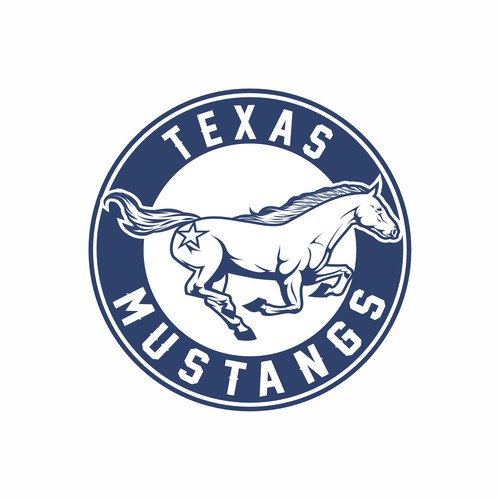 Diseño de Texas Mustangs de indraDICLVX