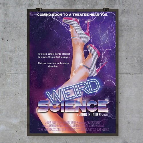 Create your own ‘80s-inspired movie poster! Design réalisé par marieve