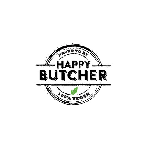 Logo for a modern vegan butcher! Design by subtropica