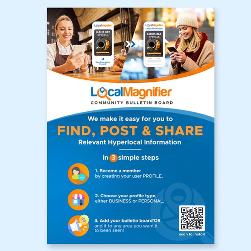 Leave-Behind Sales Flyer Design by MotivatedDesign