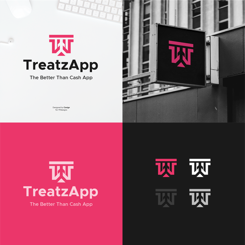 The "New Cash APP", The Treatz APP Logo Design Contest Design réalisé par casign