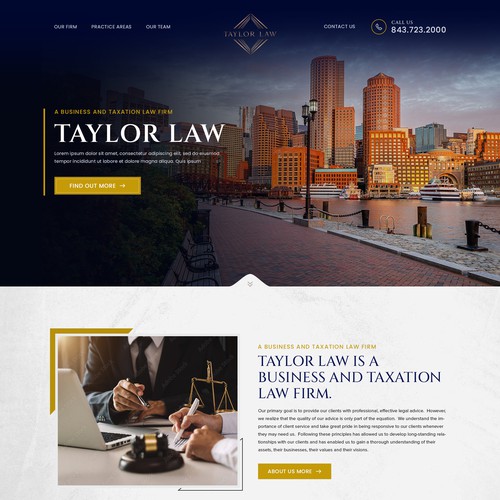 Taylow.Law Website and Software Platform Design by VirtuaLPainter