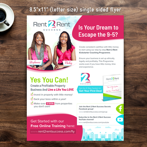 Create a Ridiculously Good Flyer for Rent 2 Rent Success Design by silviu-nunvailer