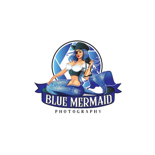 Blue Mermaid Design by micilijana