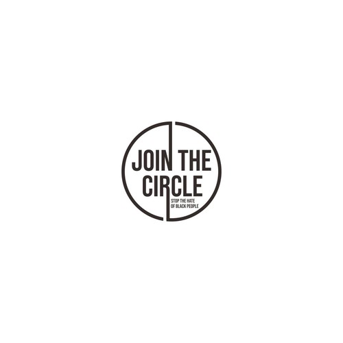 Anti racism logo Design by Arganesia